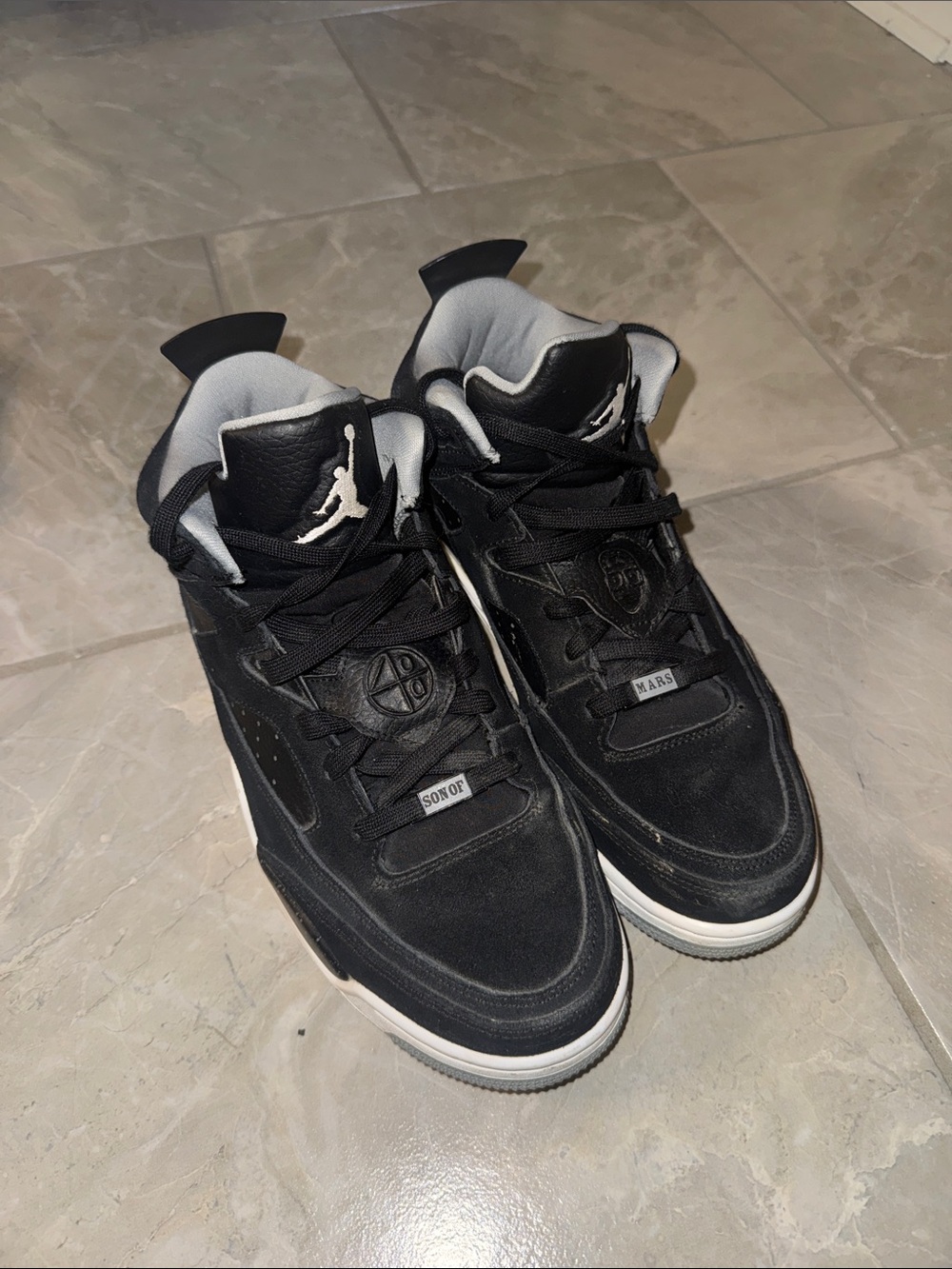 ▪️Air Jordan Son of Mars Black White Sneakers Men’s Size 10▪️
